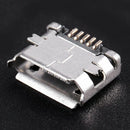 50 Pcs PCB SMT Micro USB Type B 5Pin Female Socket Adapter Jack