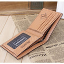 Men's PU Leather Wallet Pocket Card Clutch Bifold Purse Father's Day gift