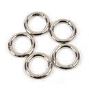 5pcs circle metal carabiner hook snap round clip hook keychain outdoor hange Gw