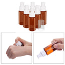 6x 60ml PET Empty Bottles Dispenser Shampoo Lotion Cosmetic Containers New
