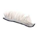 Motorcycle Adhesive Helmet Mohawk Hair Patches Skinhead Costumes Wig Grey