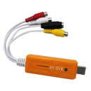 New USB Orange Video Surveillance Free Drive Capture Card Support WIN/for A