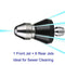 Pressure Washer Sewer Jet Nozzle, Quick Connect Drain Cleaning Water Nozzle