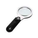 3LED Light 12X Handheld Magnifier Reading Magnifying Glass Lens Jewelry  OZ