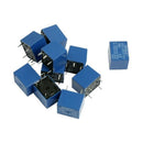 10 Pcs DC 5V Coil 7A 240VAC 10A 125VAC/28VDC 5 Pins SPST Power Relay JQC-3F V3N6