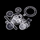 22PCS Accessories creative drawing toys spiral designs educational toys for ki3C