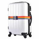 2M Travel Luggage Suitcase Strap Rainbow Baggage Backpack Belt Password Lock  ME