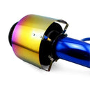 Racing Car Cold Air Intake Cone Air Filter Cover Heat Shield For 2.5-3.5'' Neck