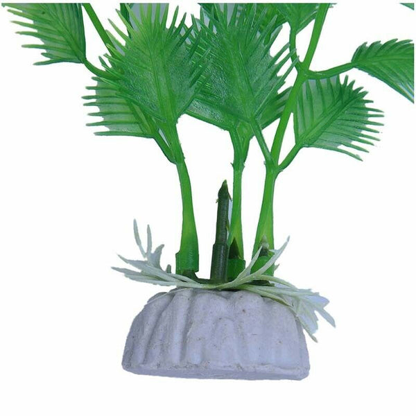 Artificial Plant Green Plastic Aquarium Decoration V7H3