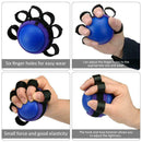 Exercise Hand Gripping Grips Five-Finger Grip Ball Hand Strength Top Exerci N6B1