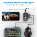 Bluetooth GAMING MIX Keyboard Mouse Converter Adapter Dock for Android IOS  P7V4