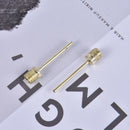 2x Steel Sport Inflating Gas Needle For Football Soccer Ball Air Pump Tool Hn