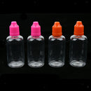 20x Portable Precision Dropper Bottles Liquid Glue Container, 50ml