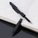 Multicolor 4 in 1 Ballpoint Pen 0.7mm Red Green Blue Refill Office School Supply