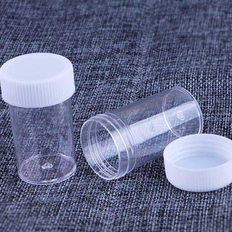 1pcs Clear Empty Plastic Jars Pots Nail Art Glitter Bottle-New P2I8 Cosmeti G6H5