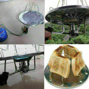 Outdoor Toaster Rack Stand 4Slice Toast Bread Tray for Camp Gas Stove Cooke H2J3
