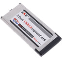 2 Ports USB 3.0 express card expresscard 34mm/54mm hidden adapter for laptop FT