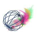 Cat Toys Furry kitten Mice in the cage 5 Pack