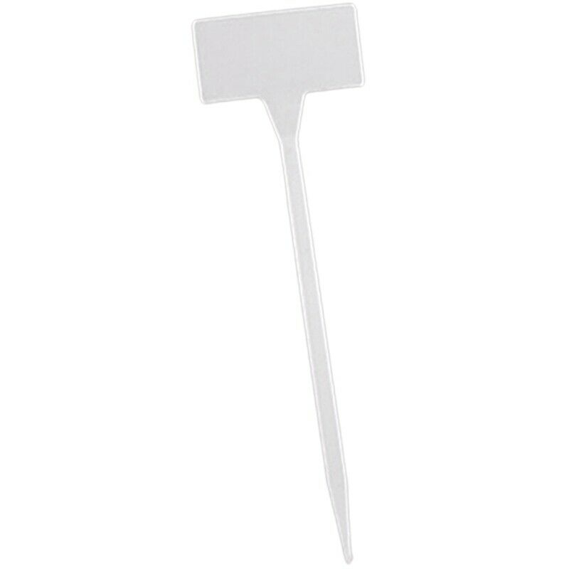 Gardens Planting Tools 50 Pcs Bonsai Plastic Plant Labels Garden Labels T-T P4C3