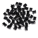 50pcs DC 3pin Black DC Power Jack Socket Connector 5.5*2.5mm