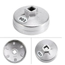 74mm 14 Flute Aluminum Oil Filter Wrench Socket Remover ToolB Hn