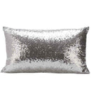 Rectangle Pillowcase,Solid Color Glitter Sequins Throw Pillow Case Cafe HomeV3Y8