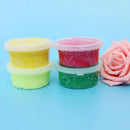 10 Set Round Food Soup Sauce Storage Containers Reusable Clear Box + Lid New