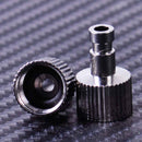 2x Airbrush Quick Disconnect Coupler Hose Connector Release Adapter 1/8" Fitting