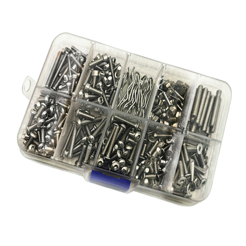 Stainless Steel Screws Set for Axial SCX10 II 1/10 RC Rock Crawler