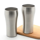 Stainless Steel Pint Cups Water Tumblers Unbreakable Metal Drinking Glasses