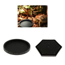 2 Pcs Mealworm Worm Feeder Bowl Food Water Dish for Reptile Vivarium Terrarium