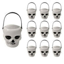10PCS / Halloween Taro Candy Jar Halloween Cauldron Novelty Halloween Barre