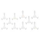 10Pcs Plastic Folding Picture Frame Easel Stand Photo Holder Rack Durable