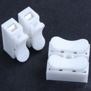 50PCS CH2 Spring Quick Wire Connector Cable Clamp Terminal Block Connector