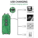 Outdoor Camping XP-G2 S3 LED Mini Torch Portable Keychain Clip Flashlight A