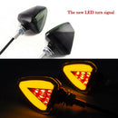 Motorcycles Motorbike  3-wire Access Turn Signals Lights Steering Angle Light