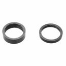 Bicycle carbon spacer black A Head 1-1/8" carbon spacer 5/10/15/20 mm set
