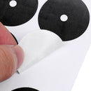 30 Pieces 30mm Self-Adhesive Billiard/Pool Table Ball Marker Spots Black