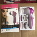 5 in 1 Facial Cleanser Electric Wash Face Machine Beauty Massager Brush