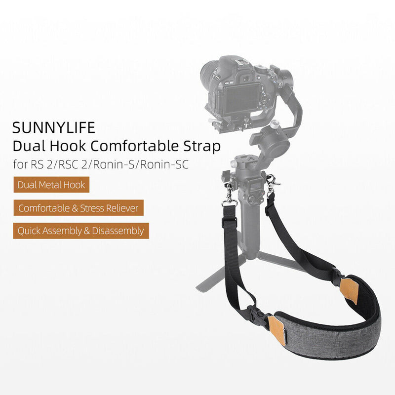 Dual Quick Side Release Buckle Shoulder Strap for DJI RSC 2 RS 2 Ronin SC S