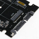 2 in 1 Thunder Board M.2 (NGFF) or mSATA SSD to SATA III Board Adapter Card