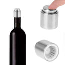 1pc Stainless Steel Vacuum Sealed Wine Bottle Stopper Champagne Wine Sealer
