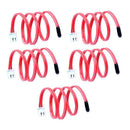 5pcs NTC 10K Ohm Thermistor Temperature Sensor Cylinder Probe Cable