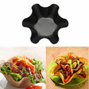 Large Non-Stick Fluted Tortilla Shell Pans Taco Salad Bowl Makers, Non-Stic