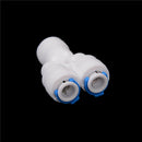 5pcs 1/4" tube OD Hose Type Y Qucik Connection RO Water Connector HME