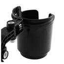 Car Auto Black 9.5cm Drink Can Cup Bottle Adjustable Holder Bracket