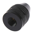 0.3-3.6mm Keyless Drill Chuck Screwdriver Impact Driver Adaptor 1/4" Sh JR