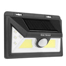 Waterproof Solar COB LED Outdoor Garden Yard Wall Light PIR Landscape Lamp