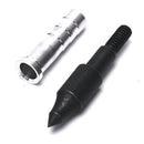 6 sets100 Grain Target Arrow Point Archery with Aluminum Insert ID 6.2mm F3C