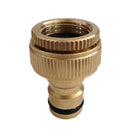 Brass Garden Tap Hose Pipe Connector Quick Release Hosepipe Hose Lock1/2"3/4" FT